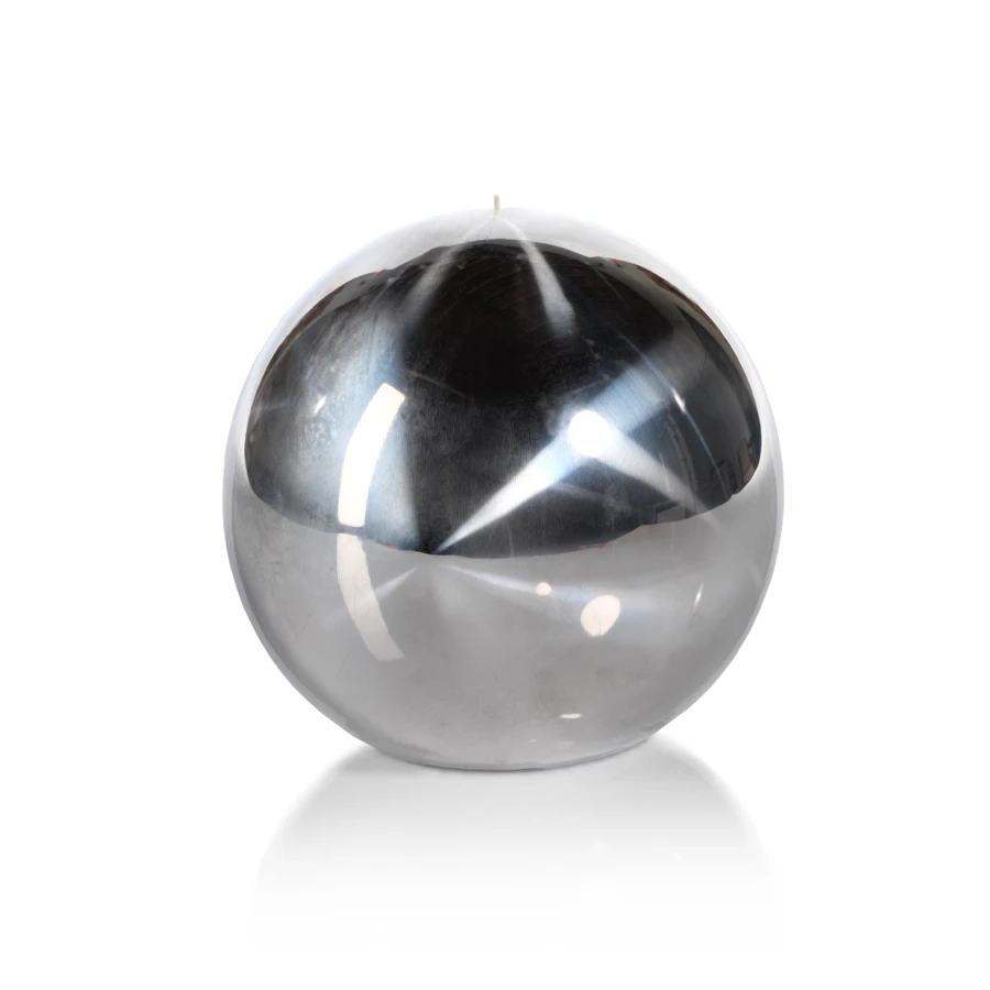 Vela bola acabado titanio plata GDE