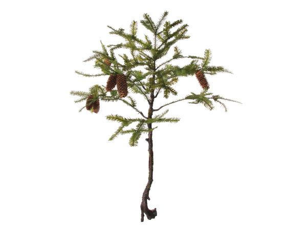 Rama de abeto con piñas GDE