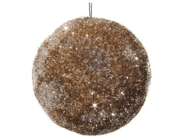 Esfera de oropel Dorada