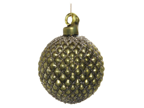 Cono de cristal oro - verde