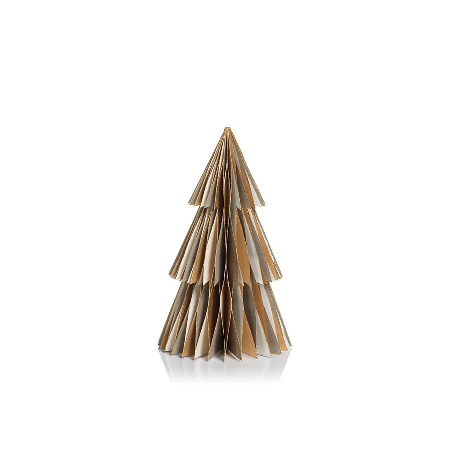 Árbol de Papel - Oro / Gris/ Blanco