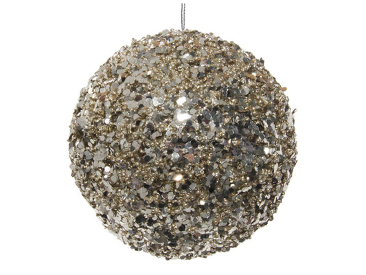 Esfera de Lentejuela Plata